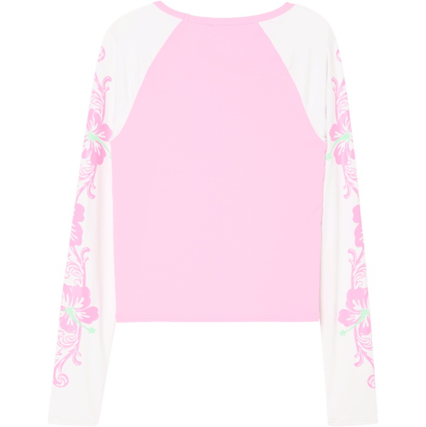 2026 Roxy Da Donna Roxy Canotta In Lycra A Maniche Lunghe Juicy ERJWR03938 - Coconut Milk
